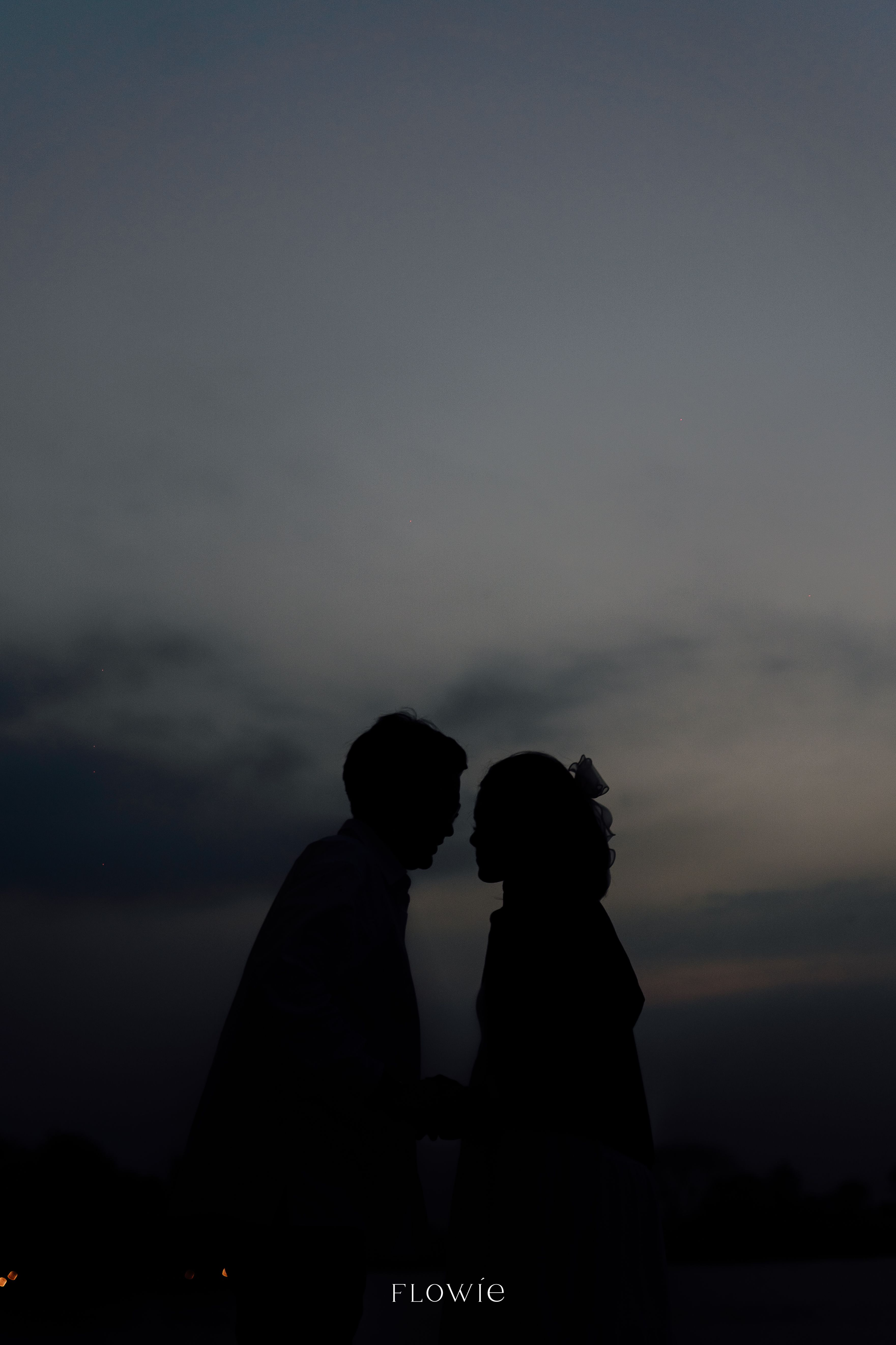 Couple moment
